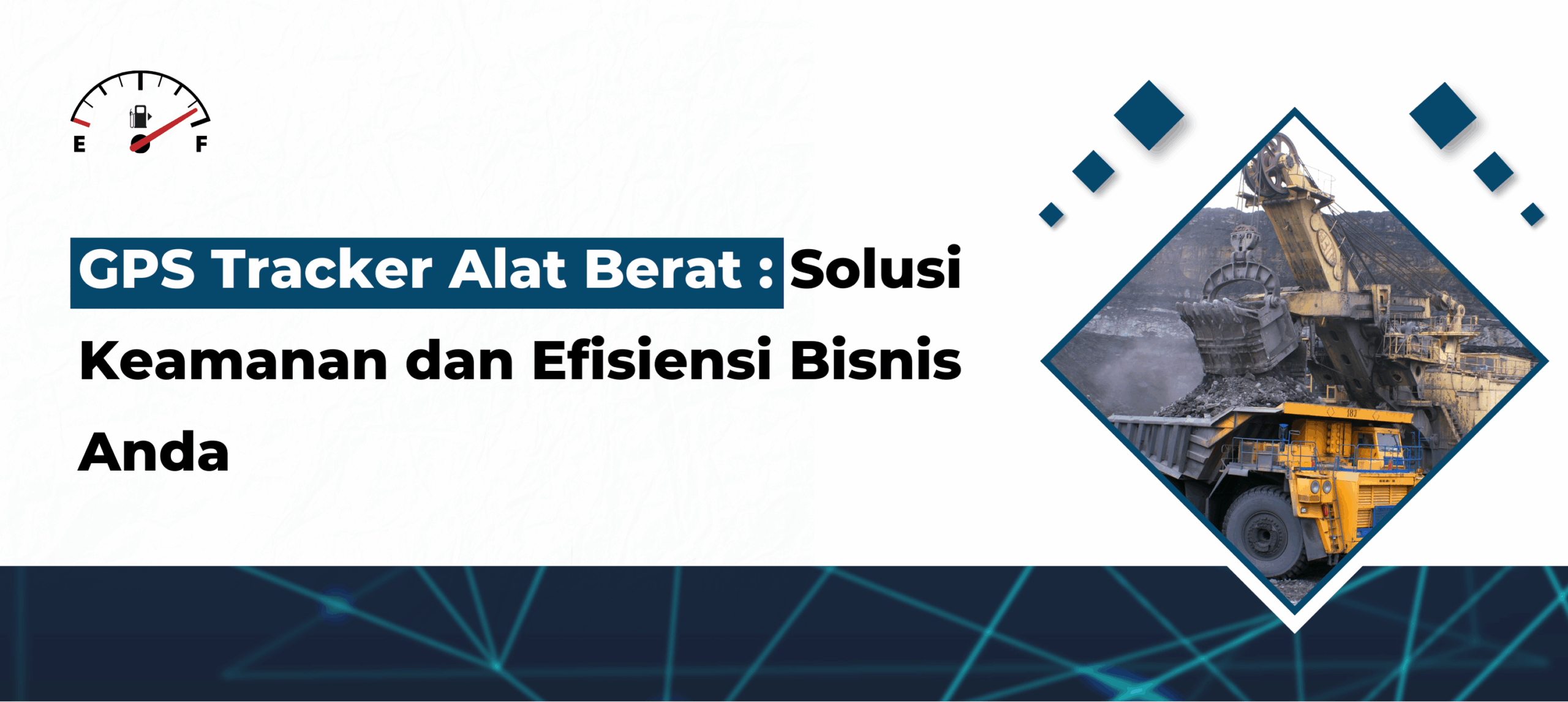 GPS Tracker untuk Alat Berat